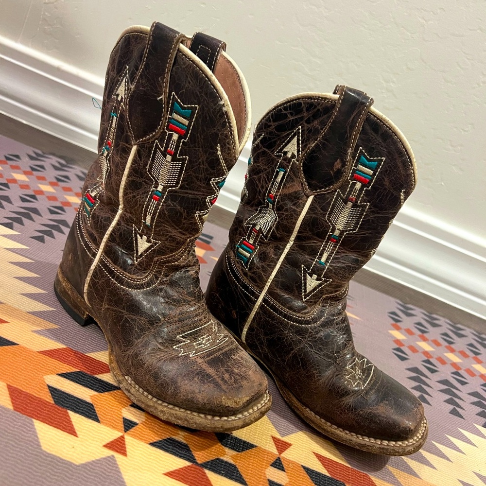 Little Girls Roper Boots